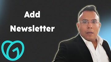 How To Add A Newsletter On GoDaddy   Easy 2025 Tutorial