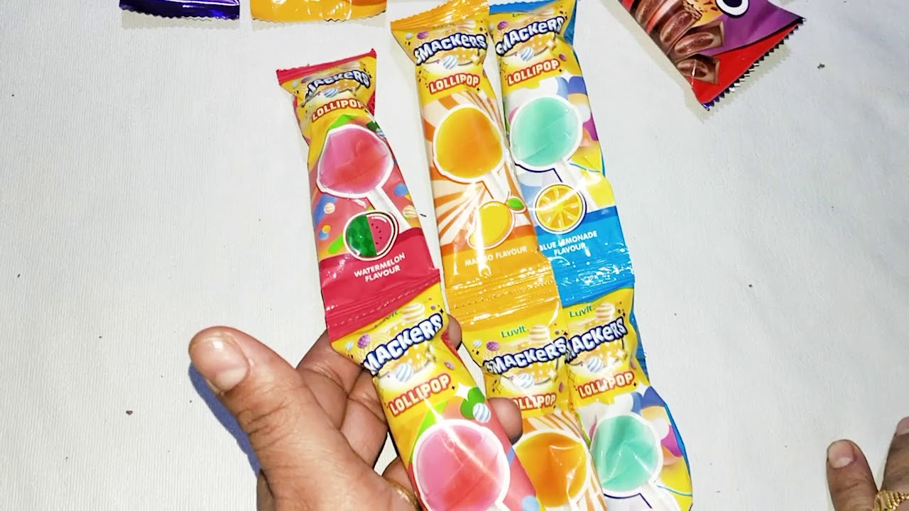 luvit lollipop Unboxing Learn colors and Review YouTube