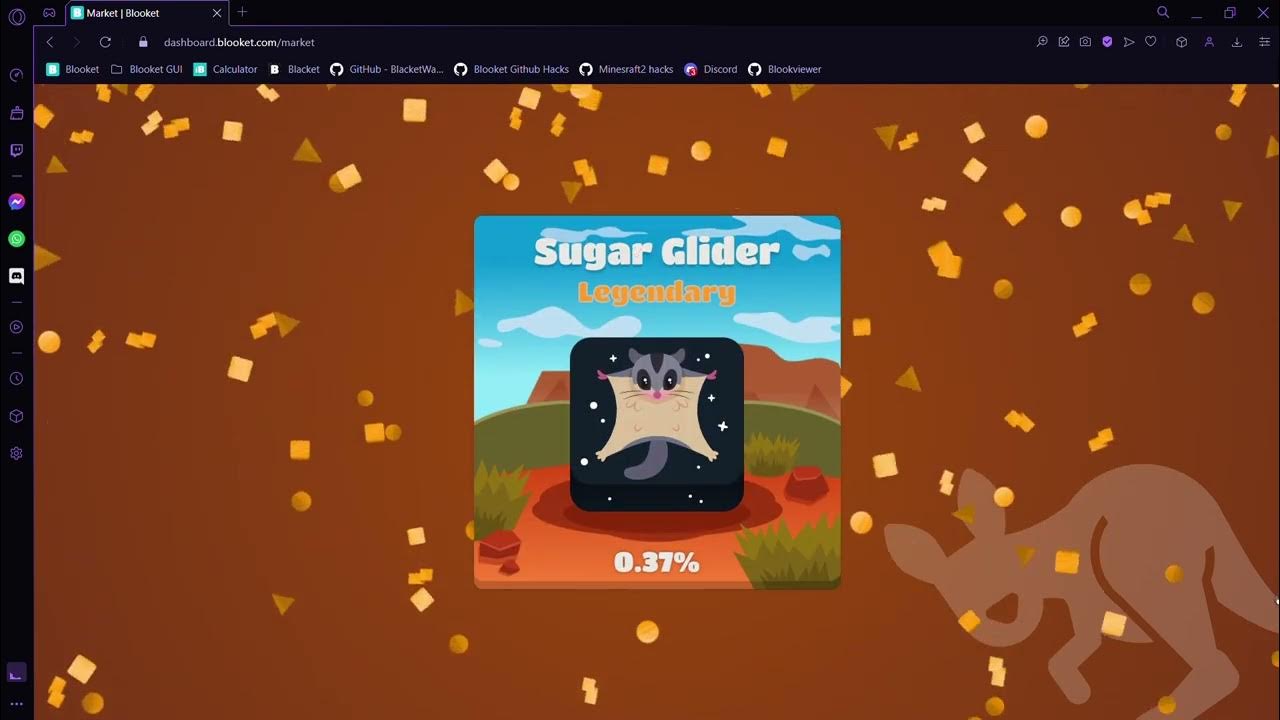 Footage of new blooket legendary youtube