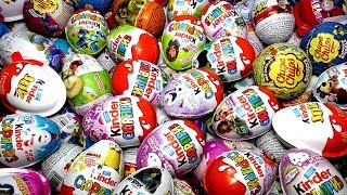 101 Киндер Сюрприз Kinder Surprise Eggs Paw Patrol Toys Peppa Pig Маша и Медведь Фиксики Ми-ми-мишки