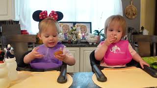 Twins try fried oreos