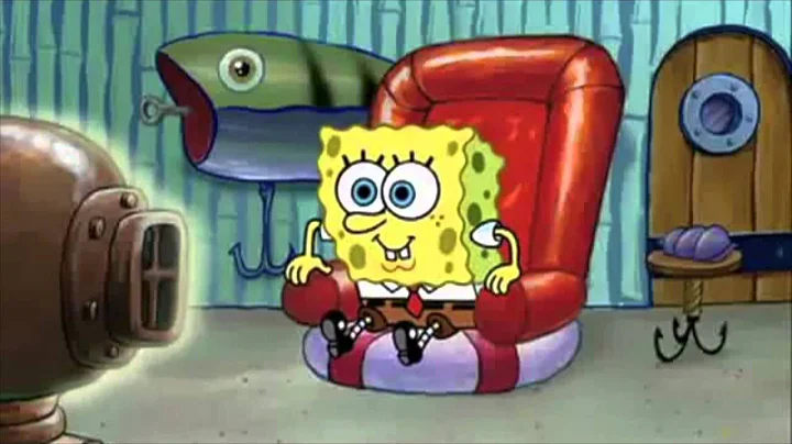 Spongebob Watches Sea Anemone