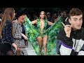 BEST AND WORST SPRING 2020 FASHION SHOWS (gigi confronts chanel runway crasher marie s'infiltre)