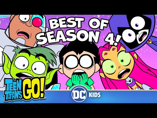 Season 4 BEST Moments! Part 1 | Teen Titans Go! | @dckids class=