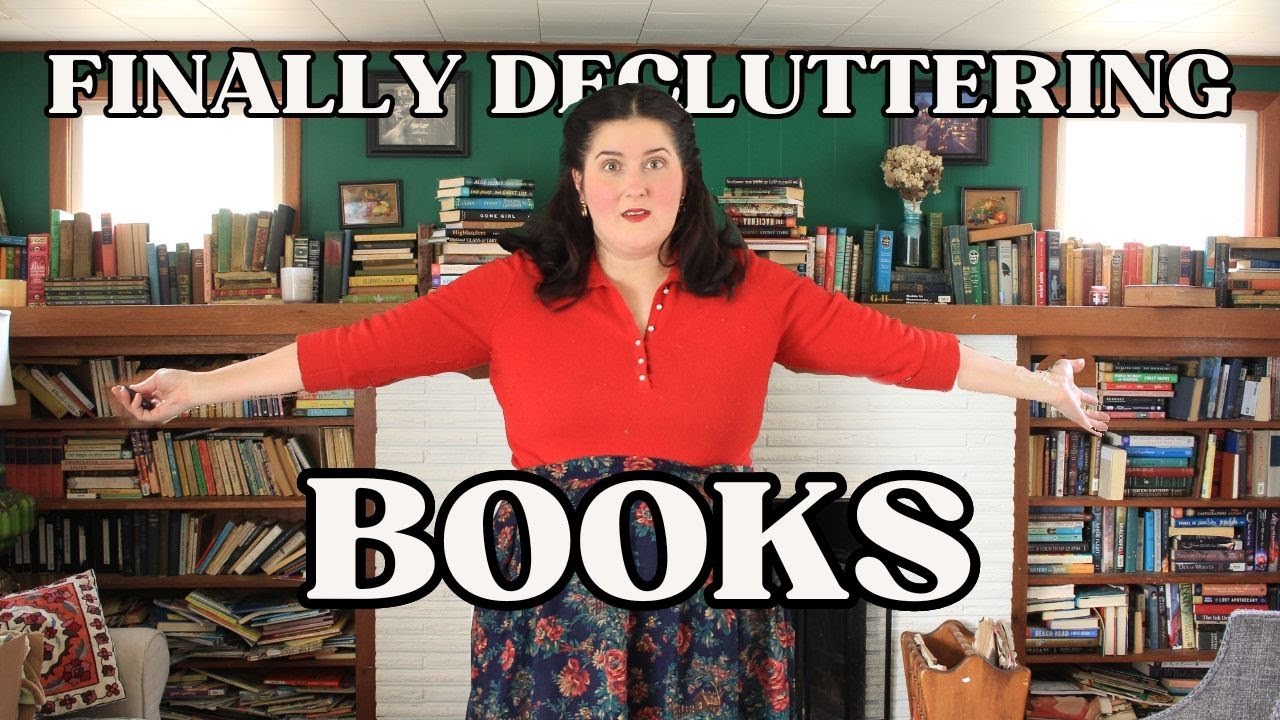 FINALLY  Decluttering my 500+ Books