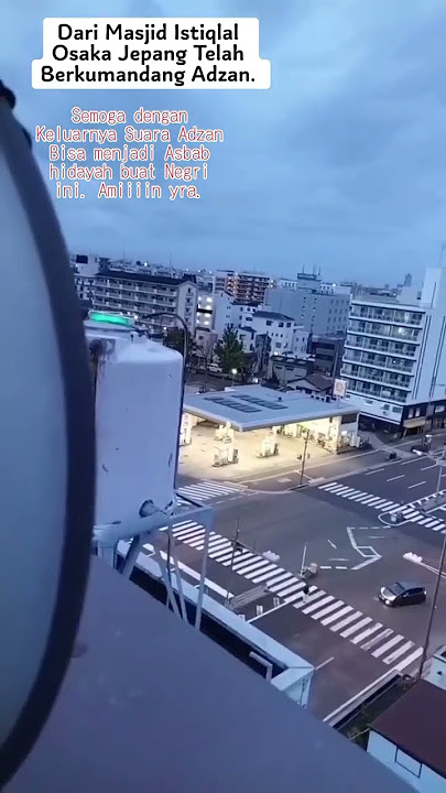 Adzan berkumandang di Osaka jepang