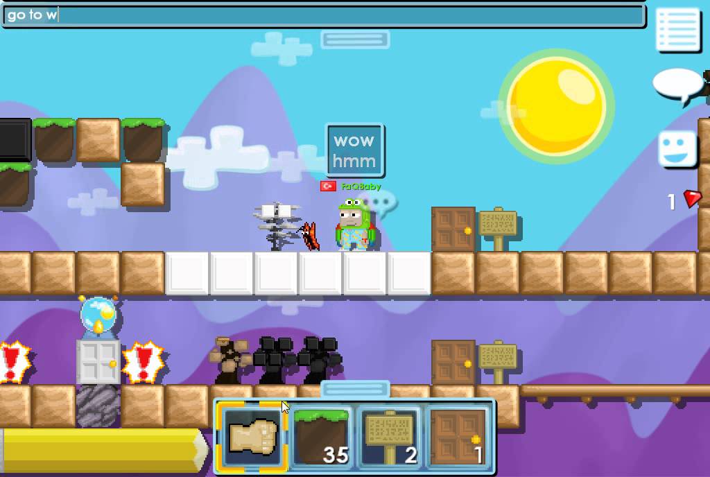 Growtopia HOW use DOOR ??? YouTube