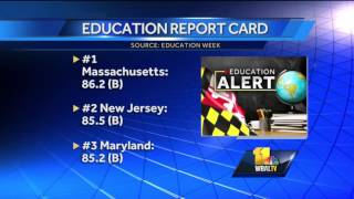 Fall from the top: Md. schools rated No. 3 in US