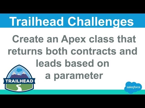 Create an Apex class that returns both contacts and leads based on a parameter