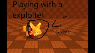 Playing one round with a exploiter!! | Sonic.exe the disaster experimental mode