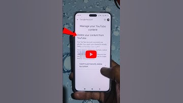 YouTube Channel Delete kaise kare how to delete YouTube channel permanently youtube channel delete