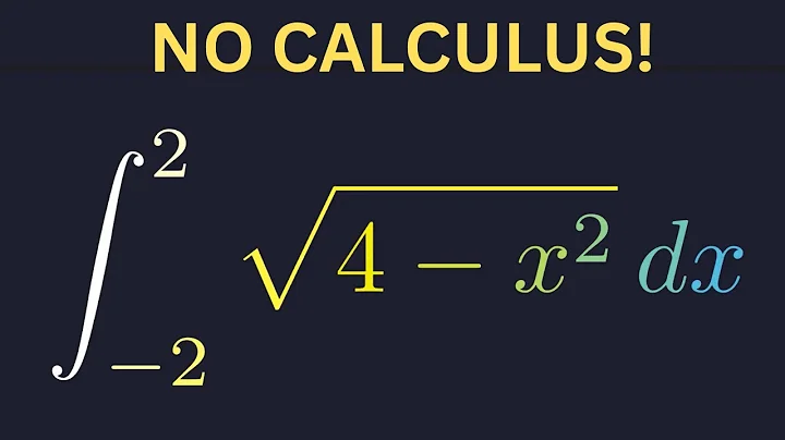 This Integral Needs ZERO Calculus.