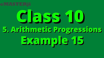 chapter 5 example 15 maths ncert class 10th| important questions chapter 5 | class 10 maths