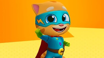 Talking Tom Hero Dash Tom,Angela,Ginger,Ben,Hank Walkthrough Part 24 (Android iOS Gameplay)