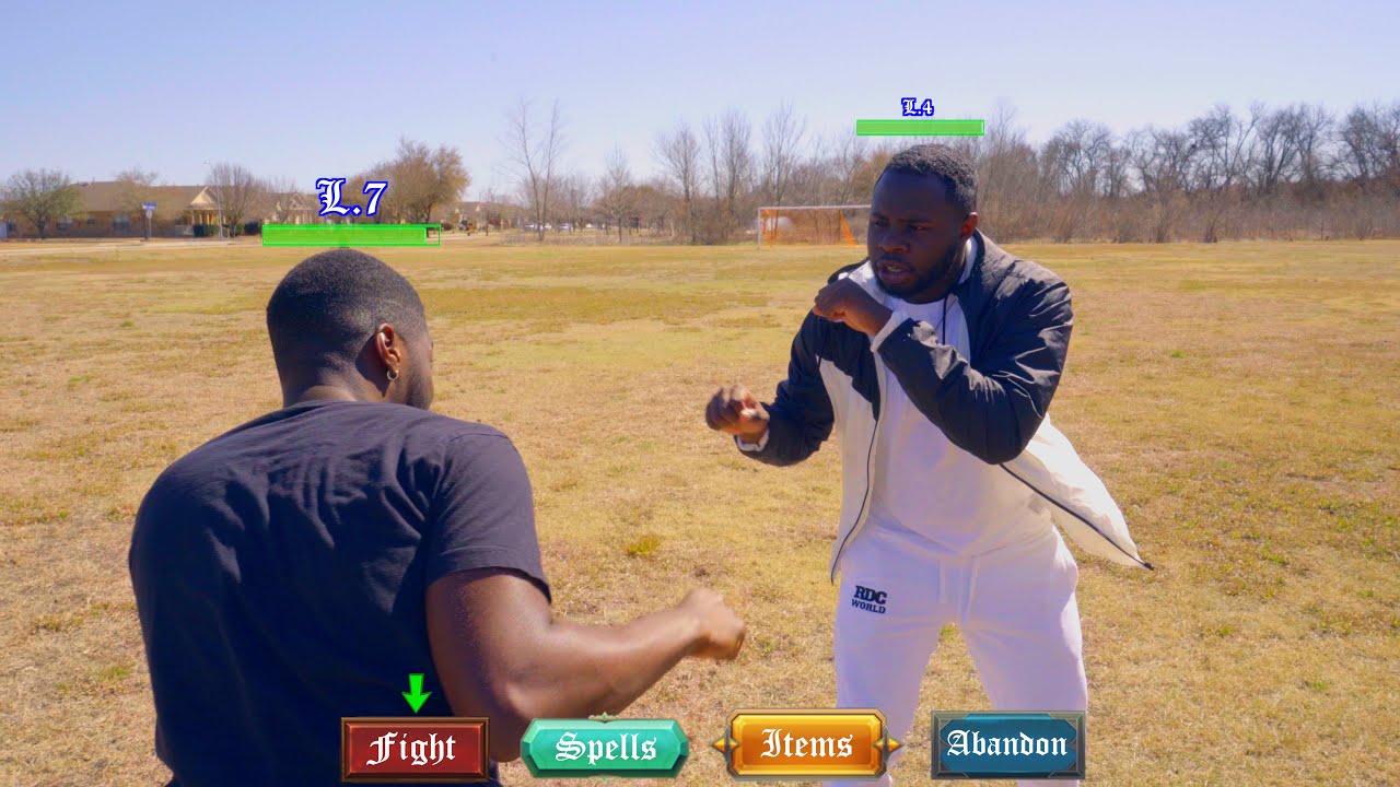 If Fights were like RPG Games, on YouTube
