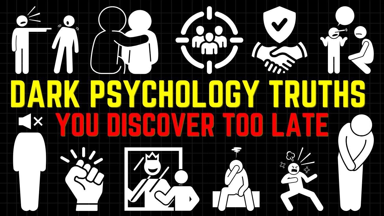 30 Dark Psychology Truths You Discover Too Late | Psychology To Fall Asleep To