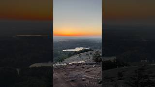 Is this the BEST Sunrise in Georgia??👀 #hiking #nature #sunrise