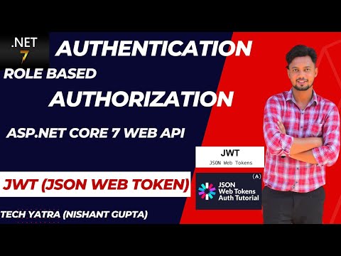 JWT Authentication and Role Based Authorization in ASP.NET Core 7 Web API #jwt #authorization