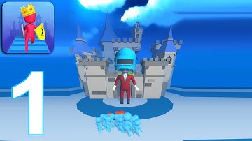 Crowd Clash 3D - All Levels Gameplay Walkthrough Part 1 (IOS/Android)