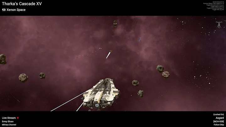 X4 pirates new life, new content 15 holding the line taking an asgard in Xenon space