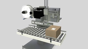 Linerless labeling with the HERMA InNo-Liner System / Etikettieren ohne Trägermaterial