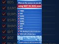 NEET UG 2026/Tamil/The courses you can join using NEET UG 2026 marks/ MBBS, BDS, BAMS,BHMS,BVSc&AH,