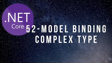 Part  52- Model Binding Complex Type In Asp.net