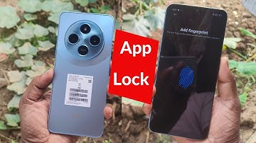 poco m7 5g fingerprint app lock setting | poco m7 5g me app lock kaise lagaye