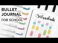 Bullet Journal Ideas for Students | School Planning | Productivity Spreads for College & University