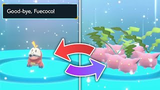 We raced Pokemon using Surprise Trades ONLY...
