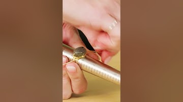 Make This Ring In Minutes!⏰ #jewelrymaking #bracelettutorial #craftingsupplies
