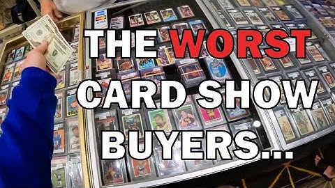 The 5 Worst People at Card Shows – Don’t Be That Guy!