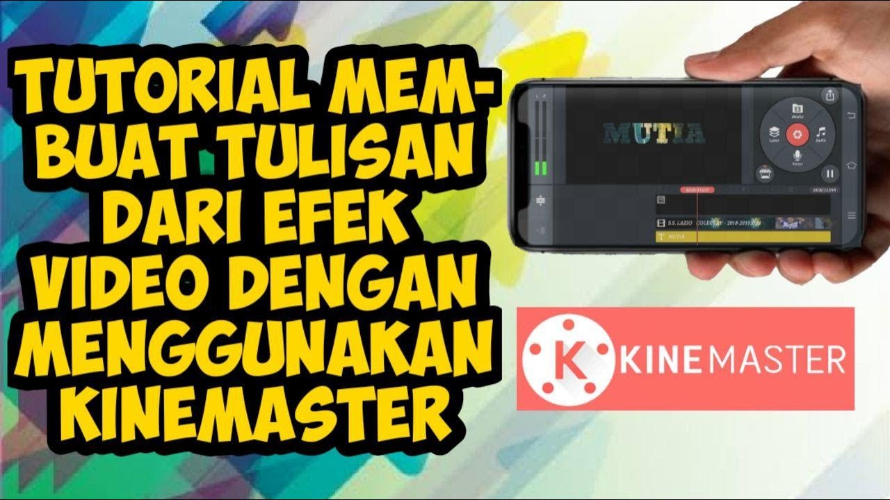 Tutorial Membuat Tulisan Keren dari Efek Video dengaN Tutorial Membuat Tulisan Keren dari Efek Video dengaN