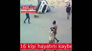 MARDİN'DE FRENİ PATLAYAN TIR KALABALIĞA DALDI: 20 ÖLÜ, 26 YARALI