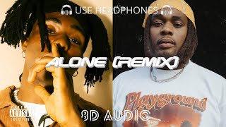 FOLA - Alone (Remix) ft. Bnxn   (8D Audio) 🎧