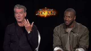 Pierce Brosnan & Aldis Hodge for BLACK ADAM