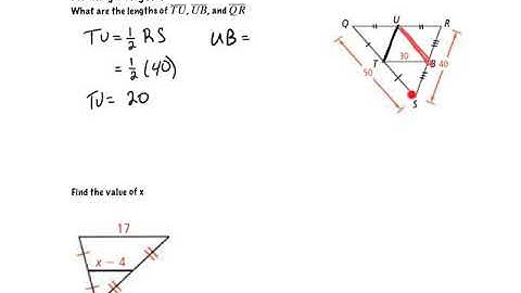 Midsegments of Triangles