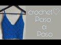 Blusa en punto hojas tejida a crochet - Crochet knit shirt with leaf crochet shape