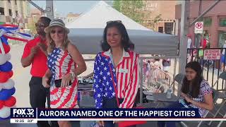 FOX 32: AURORA IS ONE OF THE HAPPIEST CITIES IN AMERICA