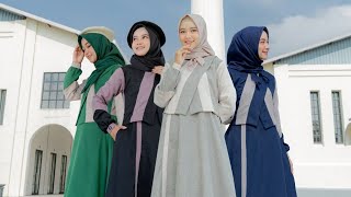 Gamis Harian Remaja Bahan Katun Madinah Terbaru