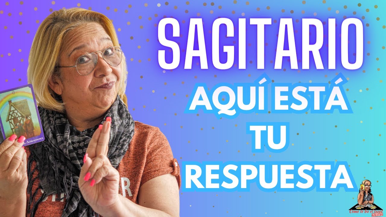 SAGITARIO! ! SERÁ ALGUIEN NUEVO? ENTONCES FÍJATE LO QUE VIENE Y MÁS ...
