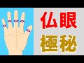 【手相占い】誰も知らない仏眼の真実…親指以外の仏眼も?!水森太陽が徹底解説!