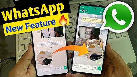 Whatsapp New "VIDEO MESSAGE" Feature | whatsapp new feature | whatsapp new update
