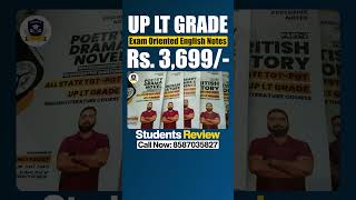 Crack UP LT Grade English Exam Fast 💥 Exclusive Notes Offer ❤️