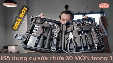 Trên Tay Bộ Dụng Cụ Sữa Chữa 60 Món Của JiuXun Tool - Ngon, Bổ, Rẻ