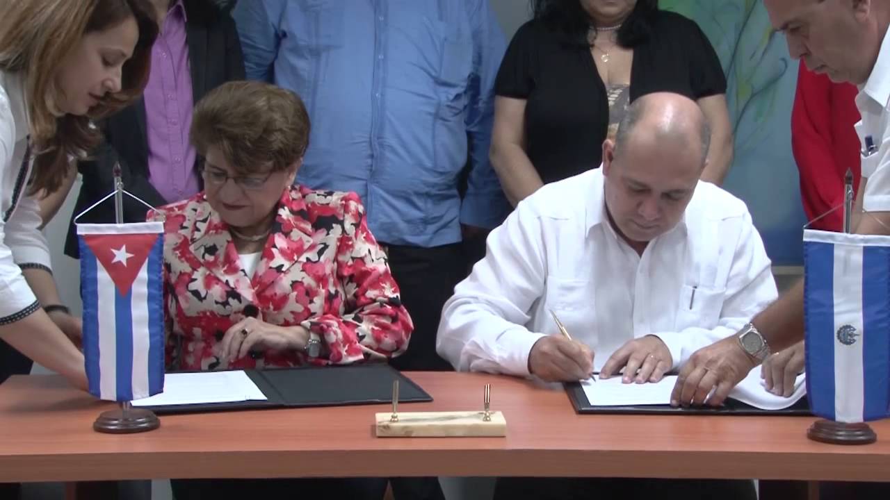[ 26-05-2015 ] Firma convenio salud Cuba - El Salvador elton john