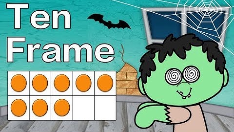Halloween: Ten Frame 2  Subitizing: Math Brain Break