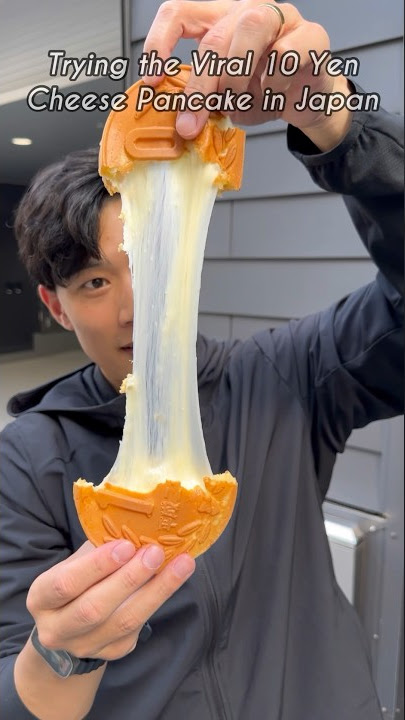 Viral 10 Yen Cheese Pancake in Japan