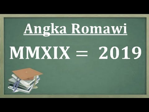 Cara mudah membaca angka romawi