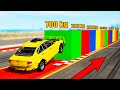 Car Pushing Cubes Test - Beamng drive